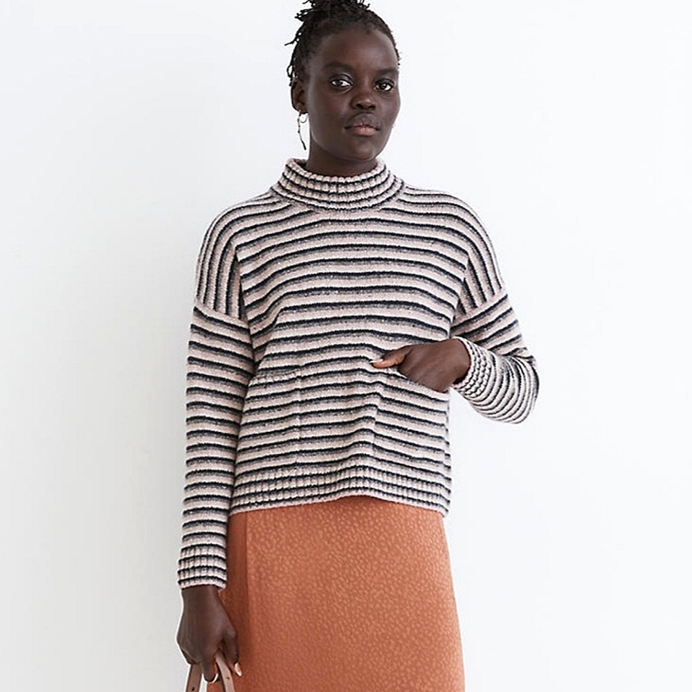 Madewell Merrydale Pocket Pullover Sweater